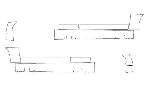 Rocker Panel PPF Kit | DODGE CHARGER DAYTONA 2025