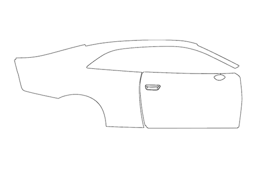 Right Side PPF Kit | DODGE CHARGER DAYTONA 2025