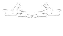 Load image into Gallery viewer, Rear Bumper PPF Kit | DODGE CHARGER DAYTONA 2025