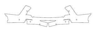 Rear Bumper PPF Kit | DODGE CHARGER DAYTONA 2025