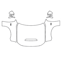 Load image into Gallery viewer, Full Hood Fender and Mirror Kit | DODGE CHARGER RT 2027