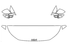 Load image into Gallery viewer, Partial Hood Fender and Mirror PPF Kit | KIA K4 HATCHBACK 2026