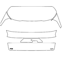 Load image into Gallery viewer, Trunk Lid PPF Kit | KIA K4 HATCHBACK 2026