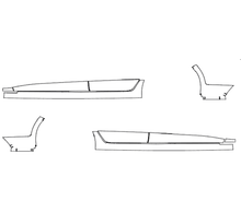 Load image into Gallery viewer, Rocker Panel Kit | NISSAN SENTRA TRIM 2027