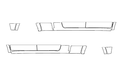 Rocker Panel Kit | RAM 3500 LIMITED LONGHORN 2022