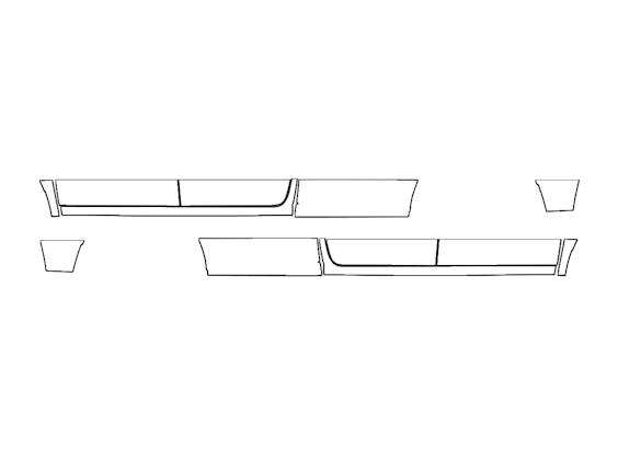 Rocker Panel Kit | RAM 2500 TRADESMAN 2021