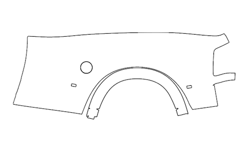 Right Side Outer Bed Panel Kit | RAM 3500 LIMITED 2026