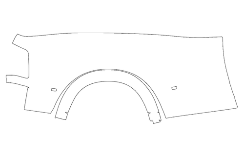 Right Side Outer Bed Panel Kit | RAM 3500 LARAMIE 2026