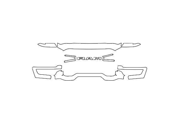 Grille Kit | RAM 2500 TRADESMAN 2026