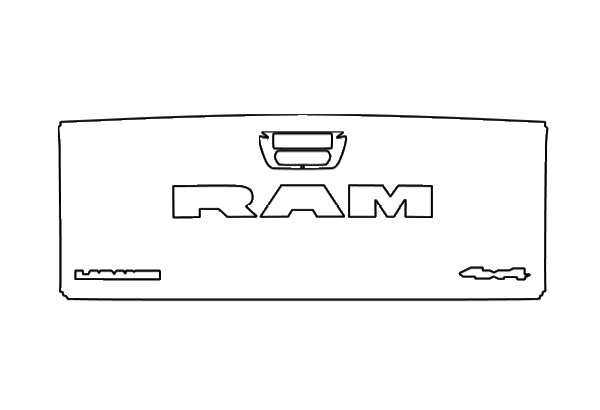 Tailgate Kit | RAM 2500 LARAMIE 2025