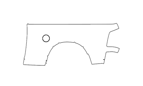 Left Side Outer Bed Panel Kit | RAM 2500 REBEL 2026