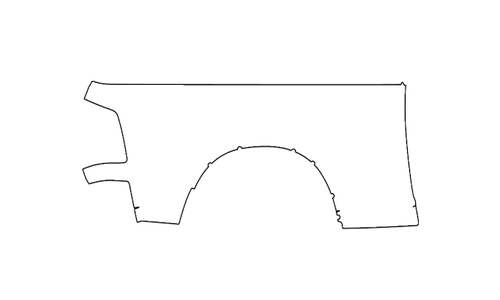 Right Side Outer Bed Panel Kit | RAM 2500 POWER WAGON 2025