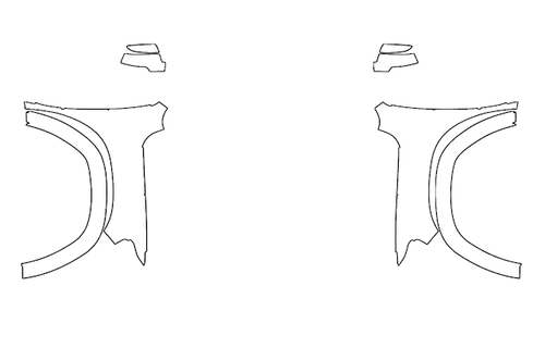 Full Fender and Mirror PPF Kit | RAM 1500 TUNGSTEN 2025