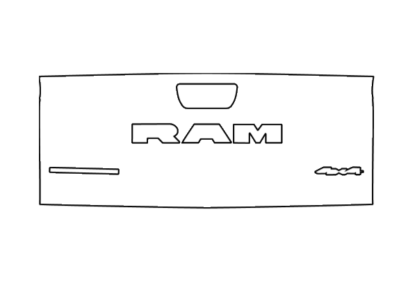 Tailgate PPF Kit | RAM 1500 TUNGSTEN 2026