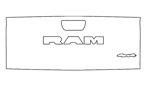 Tailgate PPF Kit | RAM 1500 WARLOCK 2026