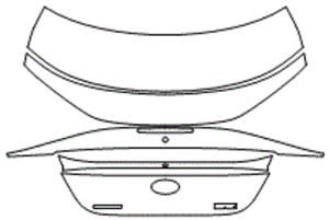 Trunk Lid PPF Kit | SUBARU BRZ 2024