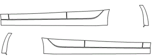 Rocker Panel PPF Kit | TESLA MODEL 3 2024