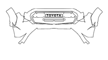 Load image into Gallery viewer, Front Bumper PPF Kit | TOYOTA TACOMA TRD PRO 2025
