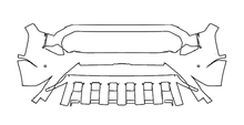 Load image into Gallery viewer, Front Bumper PPF Kit | TOYOTA TACOMA TRAILHUNTER 2024