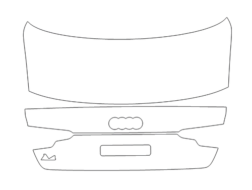 Trunk Lid PPF Kit | AUDI A4 2022