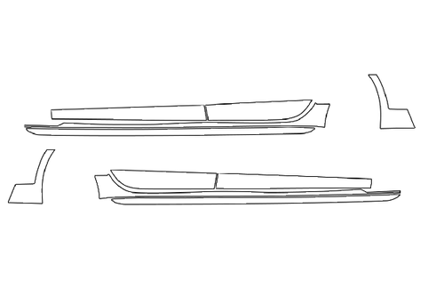 Rocker Panel PPF Kit | AUDI A4 2022