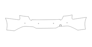 Rear Bumper PPF Kit | AUDI A4 2022