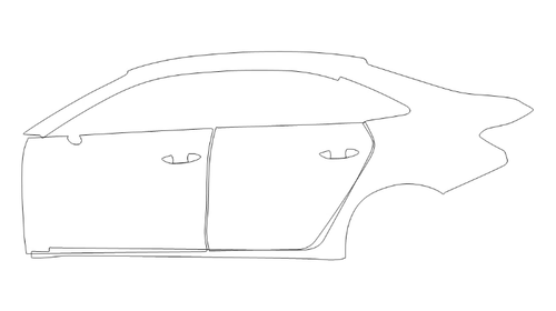  Left Side PPF Kit | AUDI A3 2022