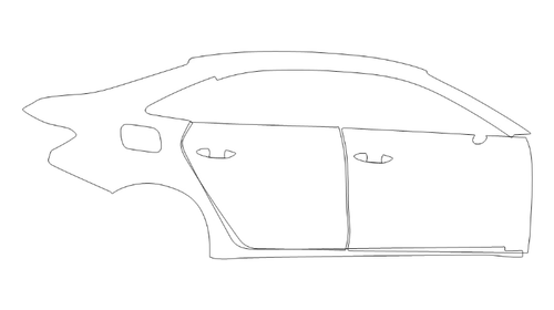 Right Side  PPF Kit | AUDI A3 2022