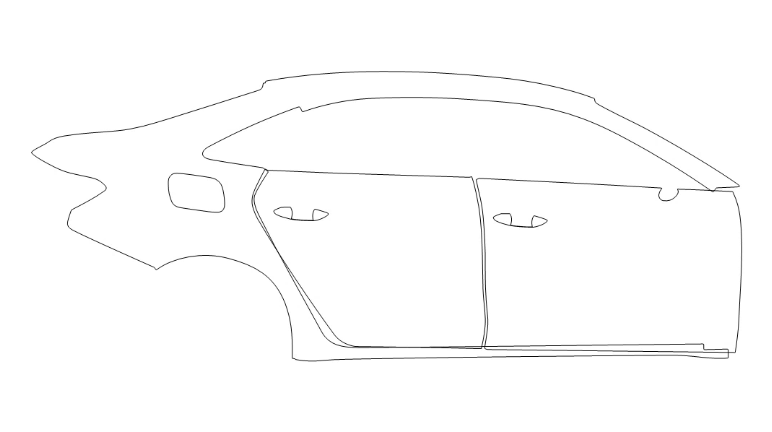 Right Side  PPF Kit | AUDI A3 2022