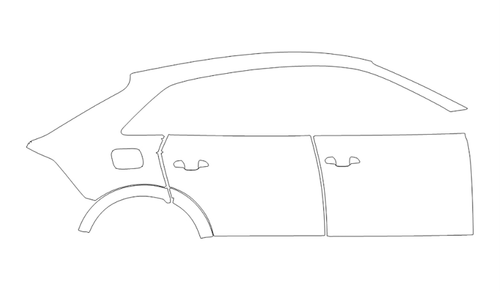  Right Side PPF Kit | AUDI Q8 2025