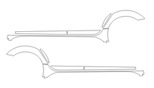 Load image into Gallery viewer, Rocker Panel PPF Kit | AUDI A4 ALLROAD 2020