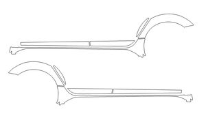 Rocker Panel PPF Kit | AUDI A4 ALLROAD 2020