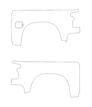 Outer Bed Panel Kit | CHEVROLET SILVERADO 1500 ZR2 2025