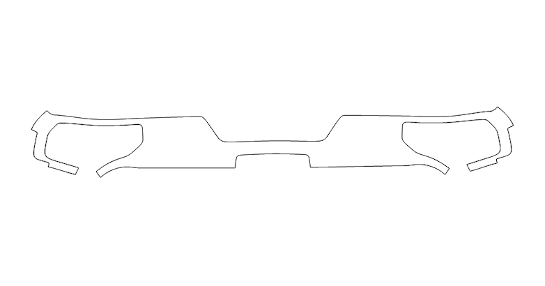 Rear Bumper Kit | CHEVROLET SILVERADO 1500 CUSTOM 2024