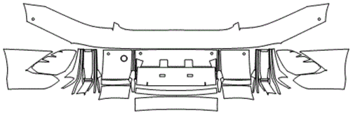 Rear Bumper PPF Kit | HYUNDAI IONIQ 6 2024