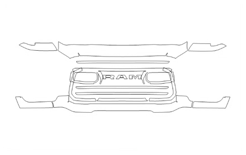 Grille Kit | RAM 3500 LIMITED 2024