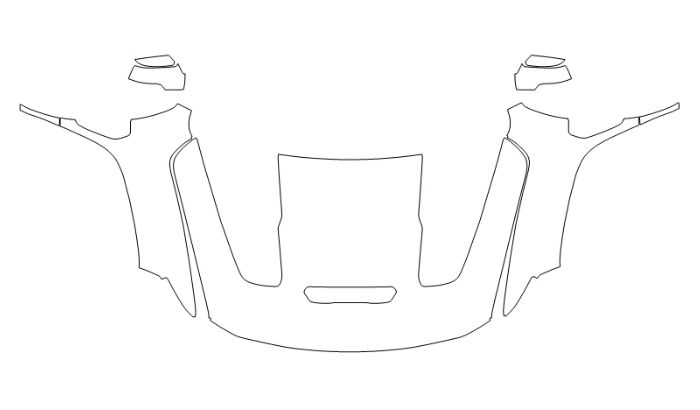 Full Hood Fender & Mirror PPF Kit | RAM 1500 RHO 2025