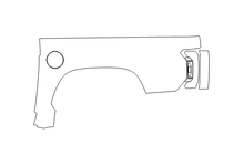 Load image into Gallery viewer, Left Rear Fender Kit | TOYOTA TUNDRA 2023