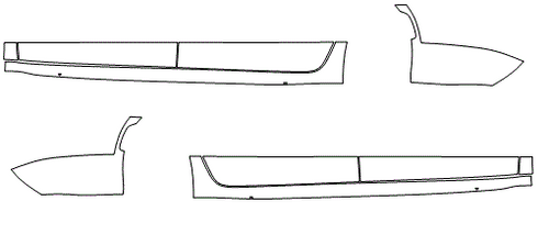 Rocker Panel Kit | CHRYSLER PACIFICA 2023