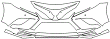 Load image into Gallery viewer, Bumper and Grille Kit | TOYOTA CAMRY TRD 2024