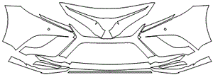 Bumper and Grille Kit | TOYOTA CAMRY TRD 2024