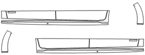 Rocker Panel Kit | TOYOTA SIENNA 2024