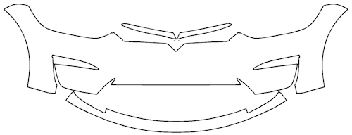 Front Bumper Kit | TESLA MODEL X 2023