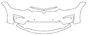 Front Bumper Kit | TESLA MODEL X 2023