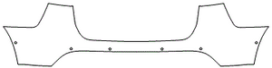 Rear Bumper Kit | TESLA MODEL Y  2023