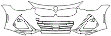 Load image into Gallery viewer, Bumper Kit | BMW 2 SERIES COUPE M240i 2022