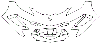 Bumper Kit | CHEVROLET CORVETTE STINGRAY CONVERTIBLE 2022 