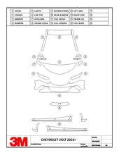 Load image into Gallery viewer, VOLT  2016  2017 2018  2019  CHEVRLOLET | 3M Scotchgard Paint Protection Film Kits