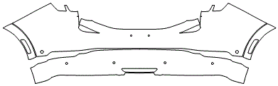 Rear Bumper Kit | FORD MACH-E CALIFORNIA ROUTE 1 2021