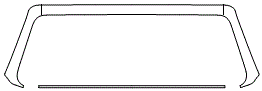 Windshield Trim Kit | JEEP GLADIATOR RUBICON 2022